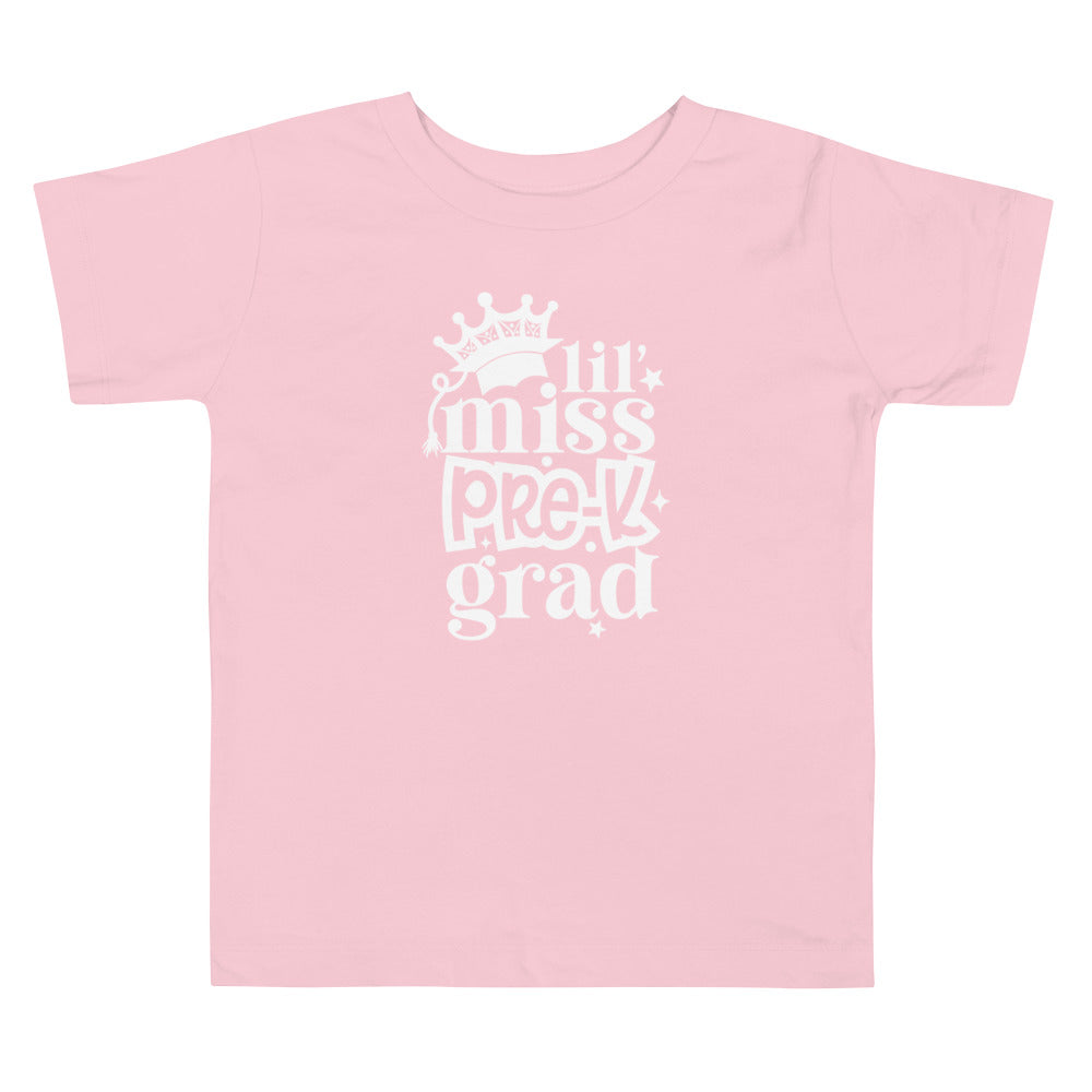 Lil Miss Grad Toddler Short Sleeve Tee