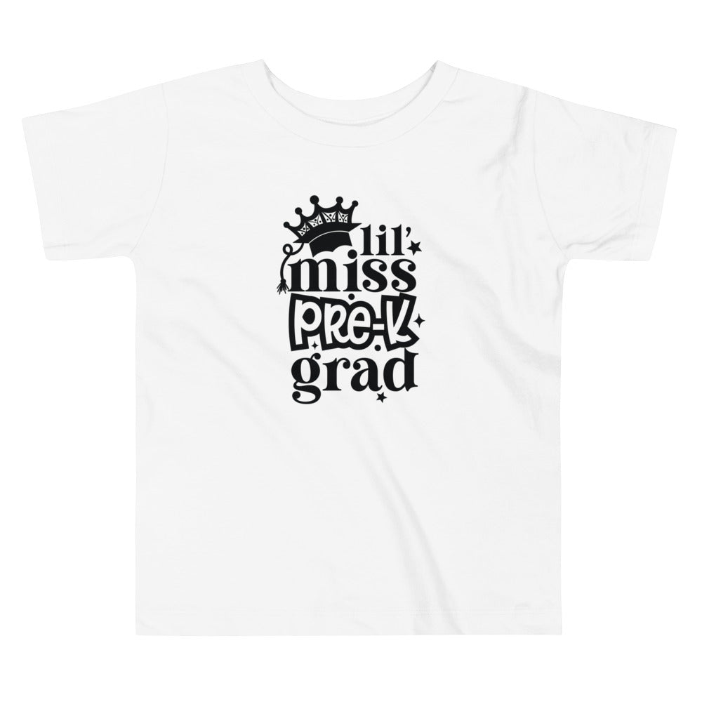 Lil Miss Grad Toddler Short Sleeve Tee