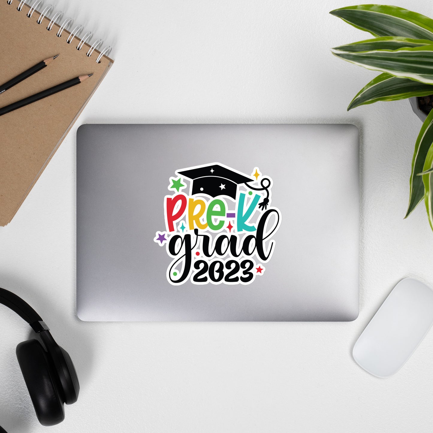 2023 Pre-K Grad Bubble-free stickers